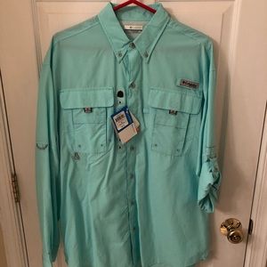 New Columbia PFG long sleeve fishing shirt